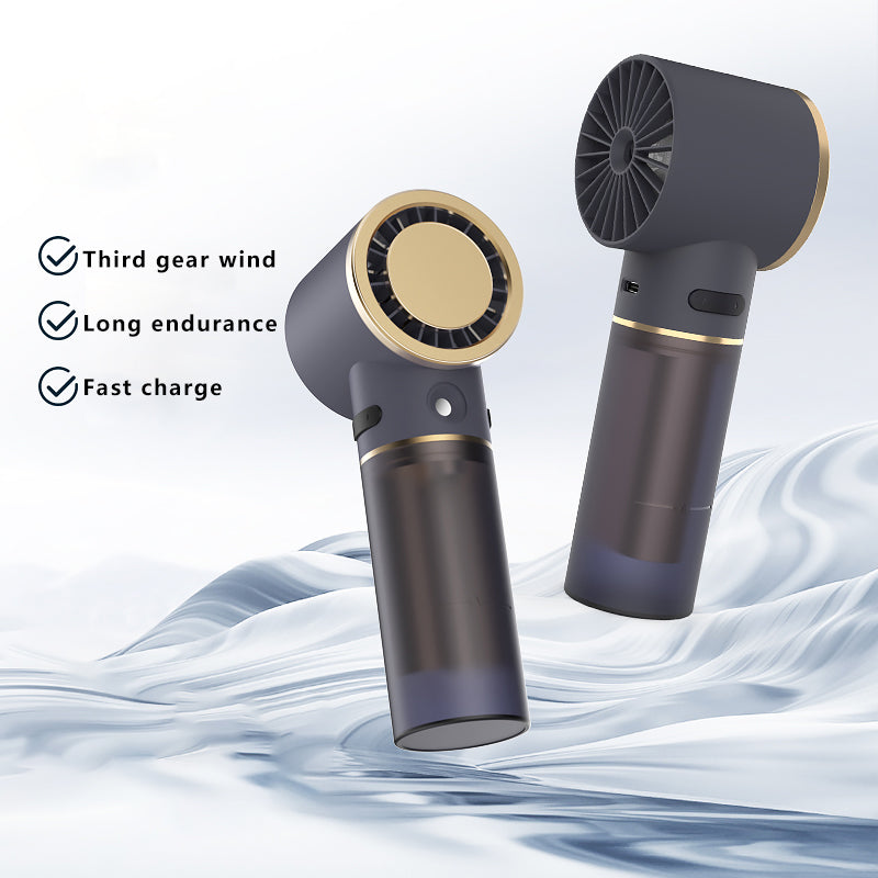 Semiconductor Cold Compress Nano Mist Desk Fan 3 Speeds Adjustable Handheld Fan Semiconductor Cold Compress Nano Mist Desk Fan 3 Speeds Adjustable Handheld Fan